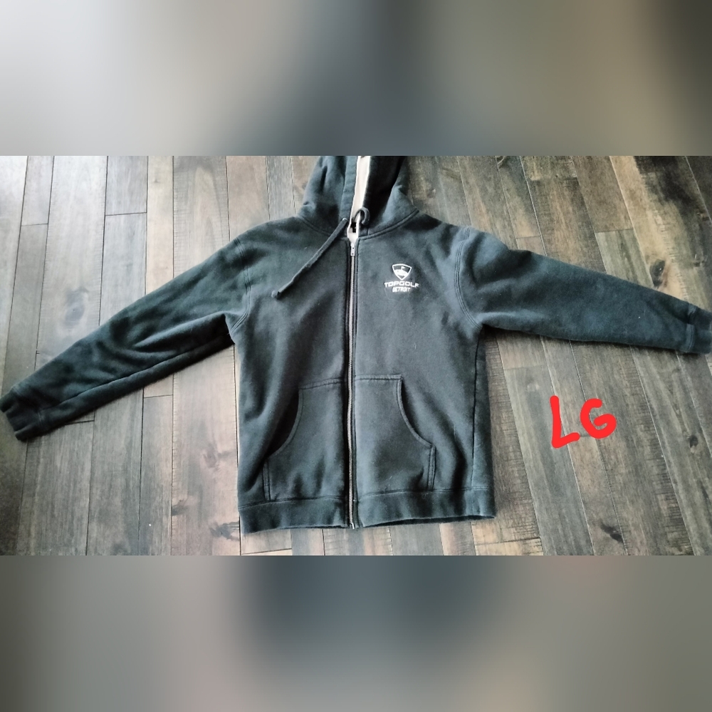 Top Golf Black Men's Hoodie